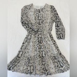 J. Crew Snakeprint Dress